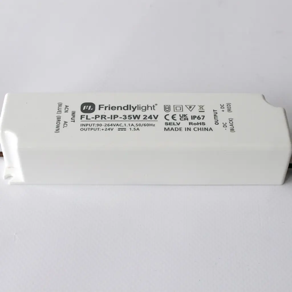 Блок живлення Friendlylight PR-IP 35Вт 24В IP65 FL-PR-IP-35W 24V - фото 4