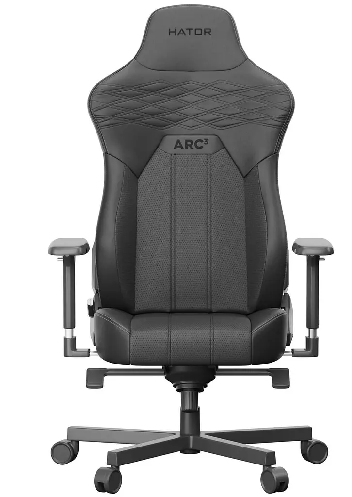 Ігрове крісло HATOR Arc 3 XL PU Black (HTC3400XL) - фото 3