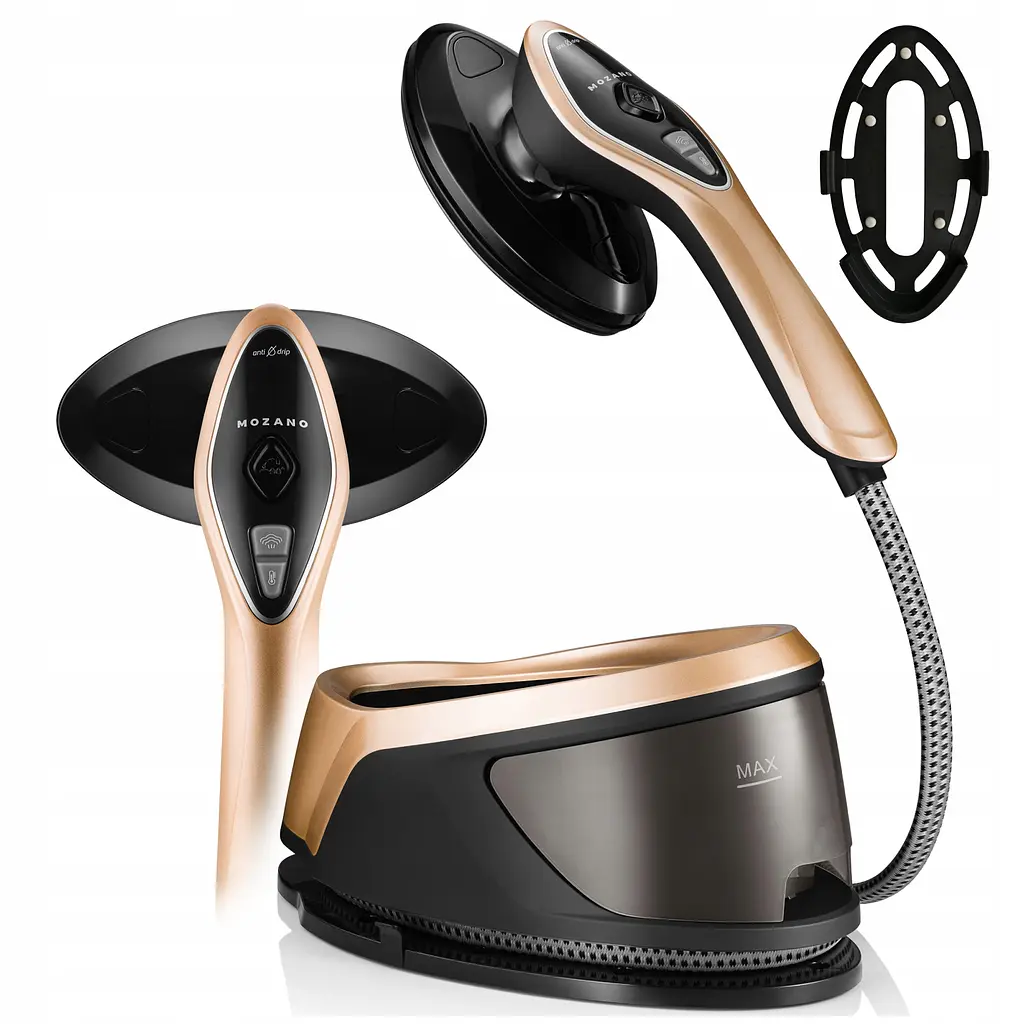 Отпариватель, утюг с парогенератором Mozano Smart Care 2500 W Gold - фото 5