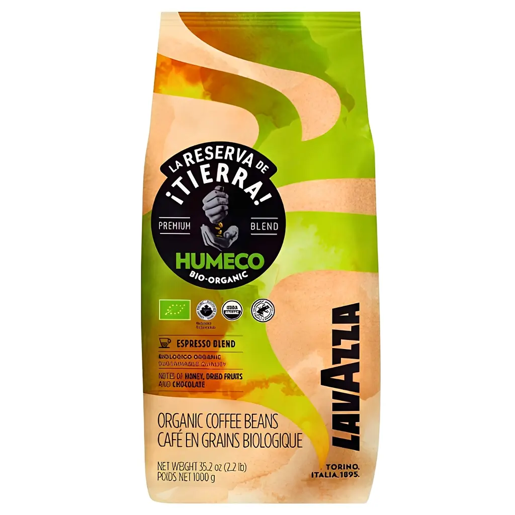 Кава в зернах Lavazza Humeco BIO Organic 1 кг