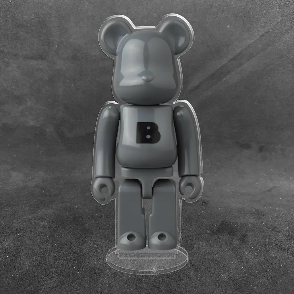 Акрилова колекційна фігурка Bearbrick Basic Letter