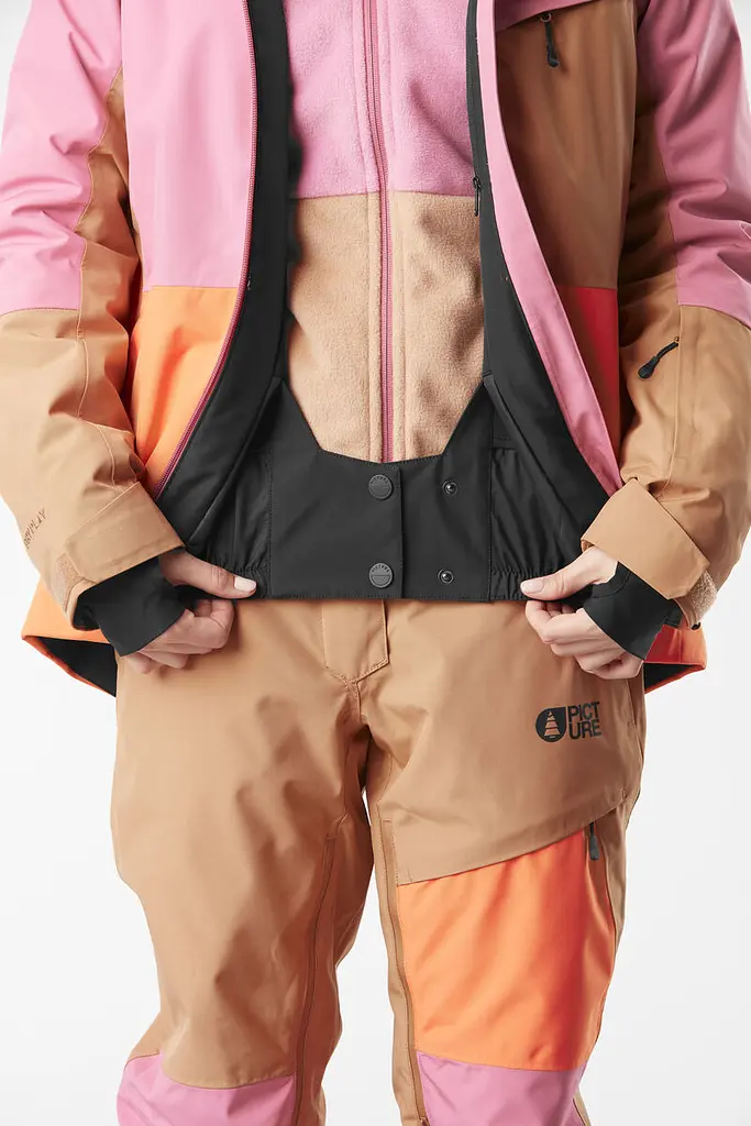 Куртка жіноча Picture Organic Seen Woman 2024 S Рожевий-Помаранчевий - фото 8