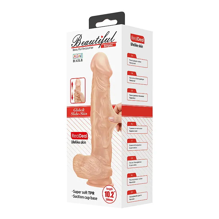 Фалоімітатор - Beautiful Encounter Bergrisi Dildo Flesh - фото 2