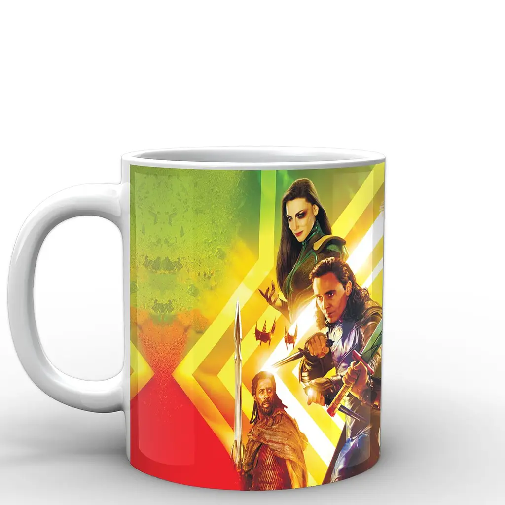 Кухоль GeekLand Тор Thor Poster 3 Ragnarok TH.02.032 330 мл білий - фото 2