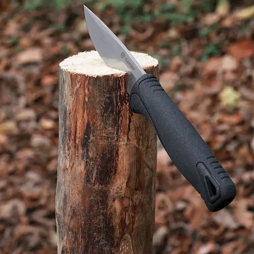 Ніж Ganzo чорний з ножнами G807-BK - фото 6