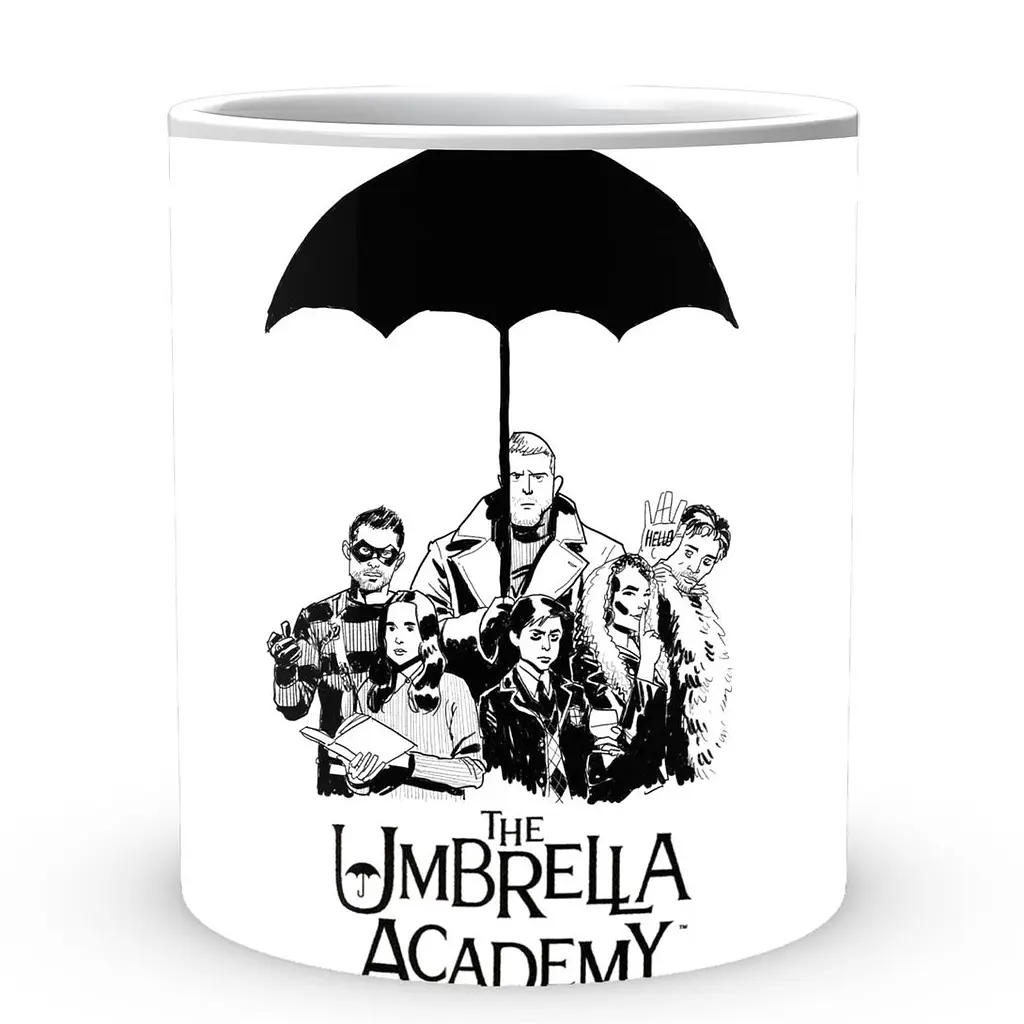 Кухоль GeekLand The Umbrella Academy Академія Амбрелла UA 02.18 330 мл білий - фото 2