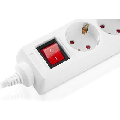Мережевий фільтр живлення REAL-EL RS-6 Protect M 3m, white (EL122300033) - фото 9
