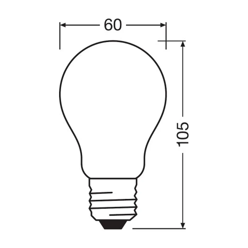Лампочка Osram SST CLAS A 100 12 W/4000K E27 (4058075434707) - фото 3