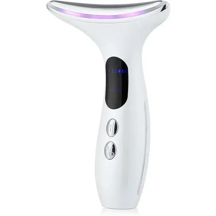 Масажер мікрострумовий для шиї та обличчя No Brand Neck Beauty Device Білий (2288327480)