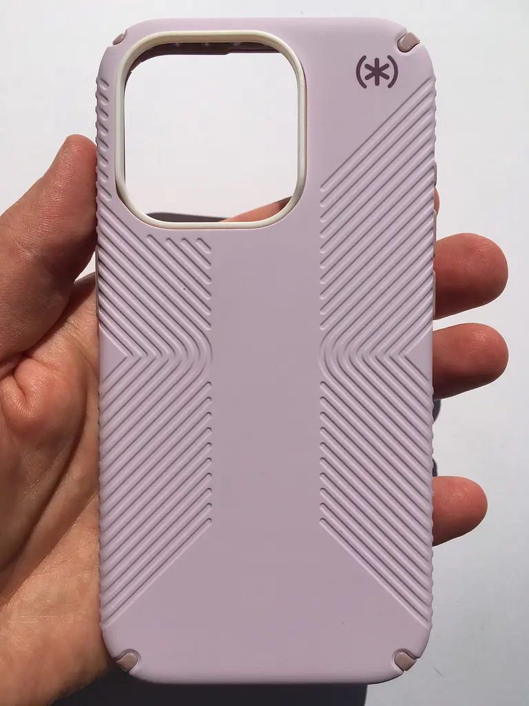 Чохол протиударний Speck Presidio2 Grip MagSafe для Iphone 15 Pro (6.1") Soft Lilac 150563-3207 - фото 2