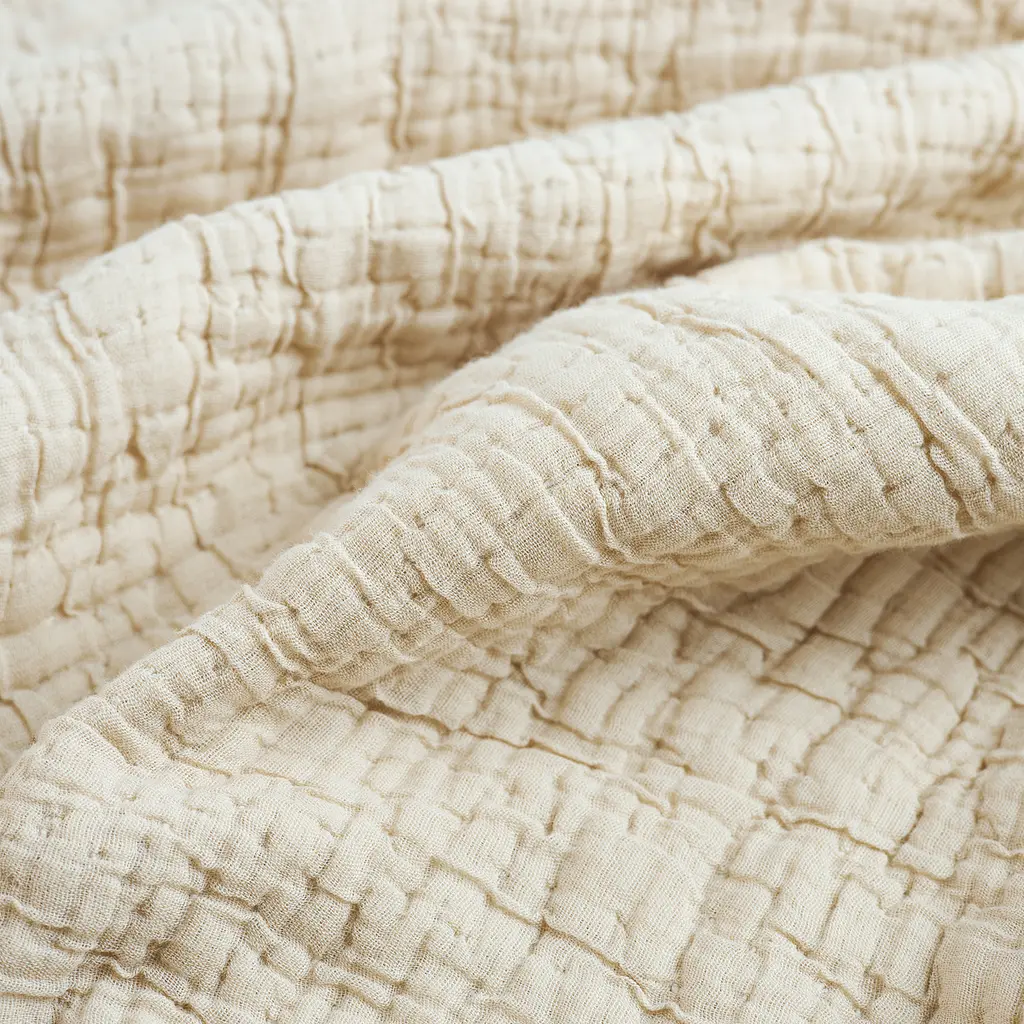 Простирадло МВМ My Home Дзен 255x280 см айворі з бежевим (BL-FS-28 IVORY/BEIGE)