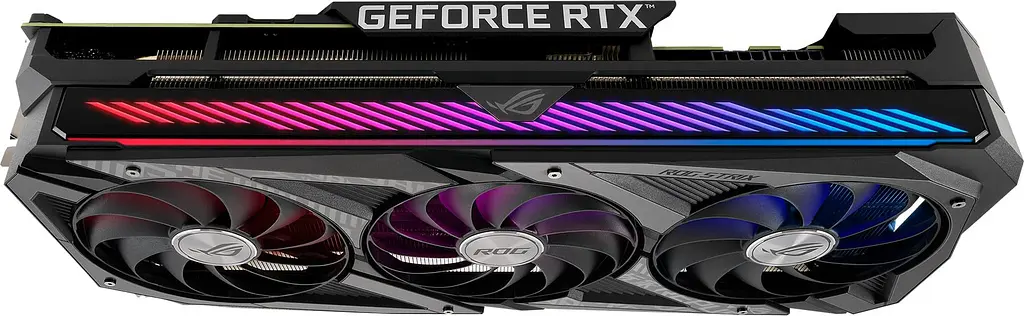 Відеокарта ASUS RTX 3060Ti 8Gb ROG Strix V2 Gaming OC LHR (ROG-STRIX-RTX3060TI-O8G-V2-GAMING) (GDDR6, 256 bit, PCI-E v4.0 x16) Б/в - фото 5