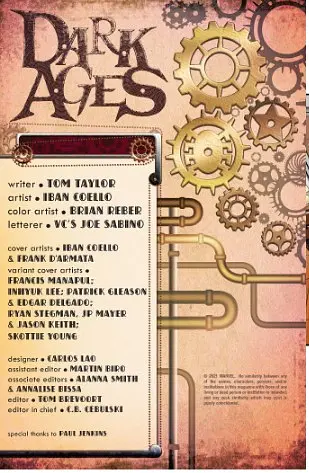 Dark Ages #1A (2021) - Том Тейлор - фото 2