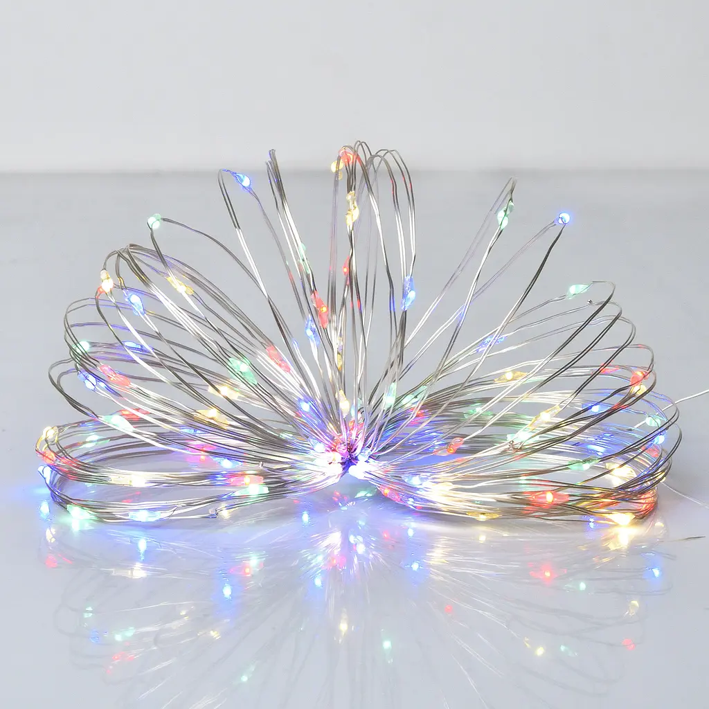 Електрогірлянда Yes! Fun нитка на мідному дроті 50 LED статична 5 м різнокольорова (975039) - фото 3