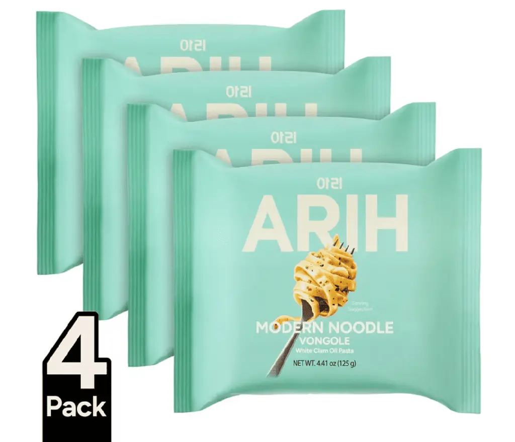 Локшина ARIH Modern Noodles Vongole 4шт х 125г - фото 3