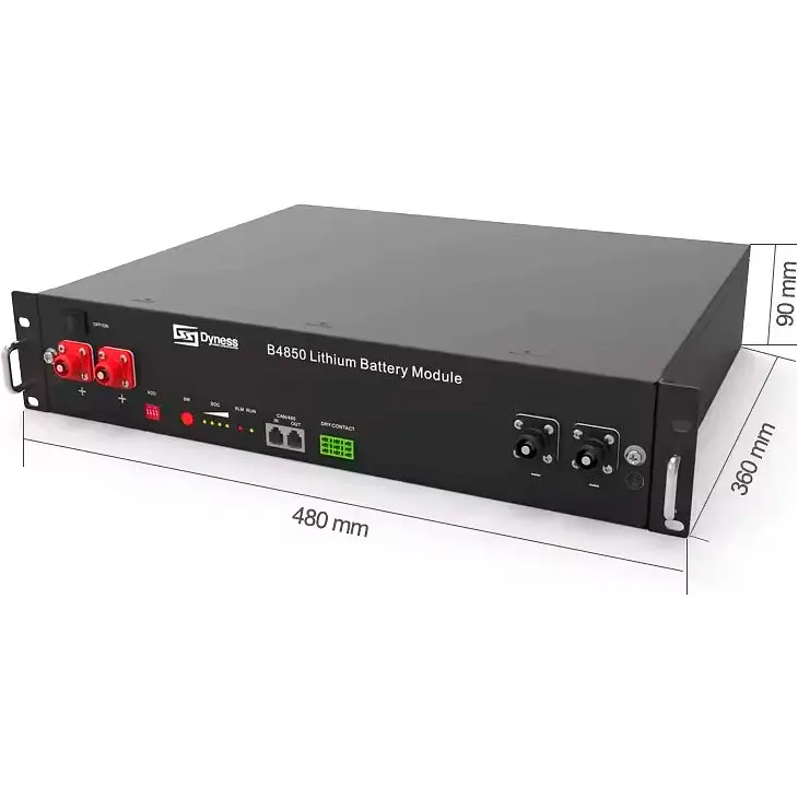 Акумулятор Dyness B4850 LiFePO4 48V (48V/50Ah/2400Wh) (BMS 50A/50A) [110739] - фото 4