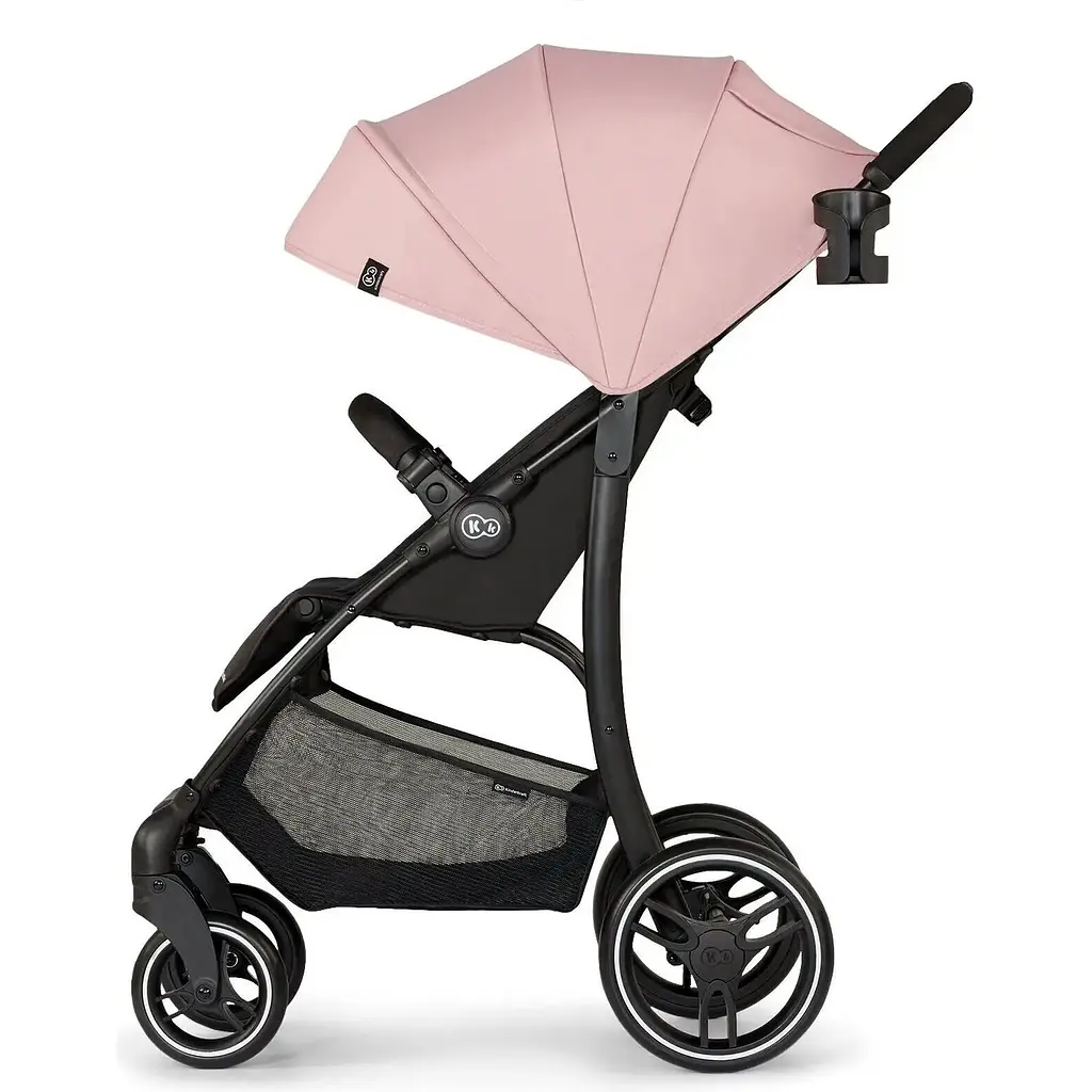 Прогулочная коляска Kinderkraft Trig розовая (00-00303944) - фото 3