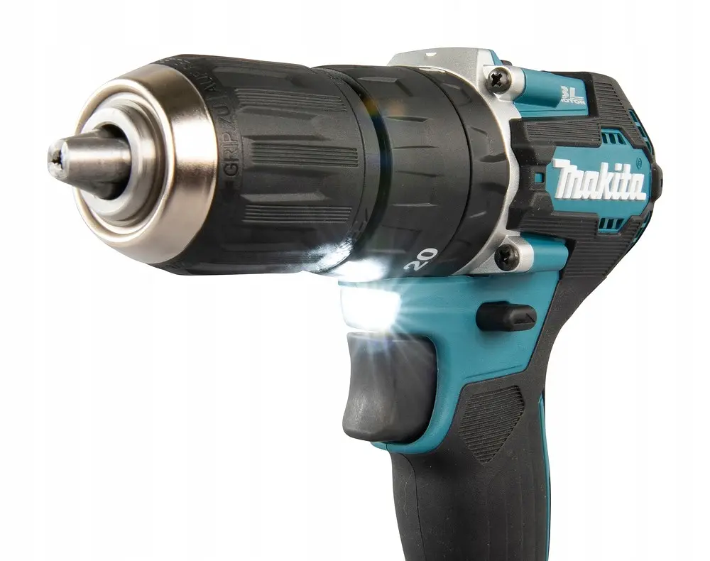 Шурупокрут-дриль з ударним режимом акумуляторний Makita DHP487Z (40 Нм, 1.5-13 мм, BL, LXT, без акумуляторів та зарядного пристрою) - фото 5