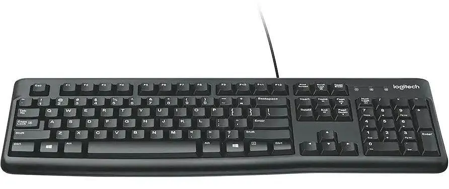 Клавіатура USB Logitech K120 UKR OEM (920-002643) UA - фото 2