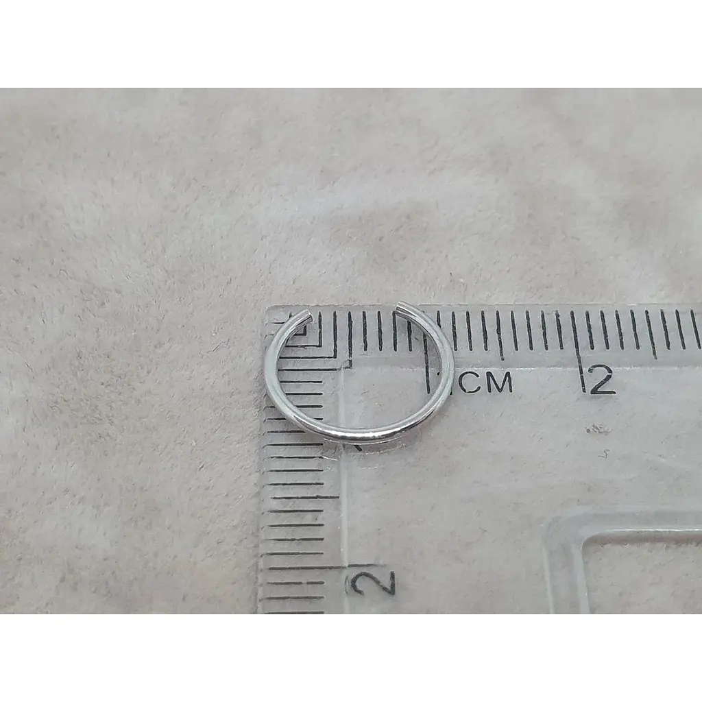 Серебряная серьга-пирсинг Ирий в нос/бровь/хеликс. 6016 - фото 2