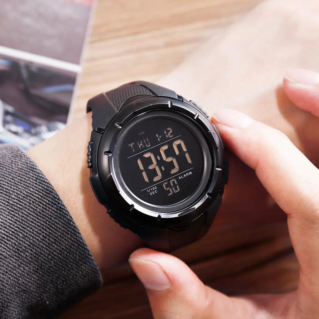 Наручний годинник чоловічий 1535BKBK Black-Black Skmei acs0030692 - фото 3