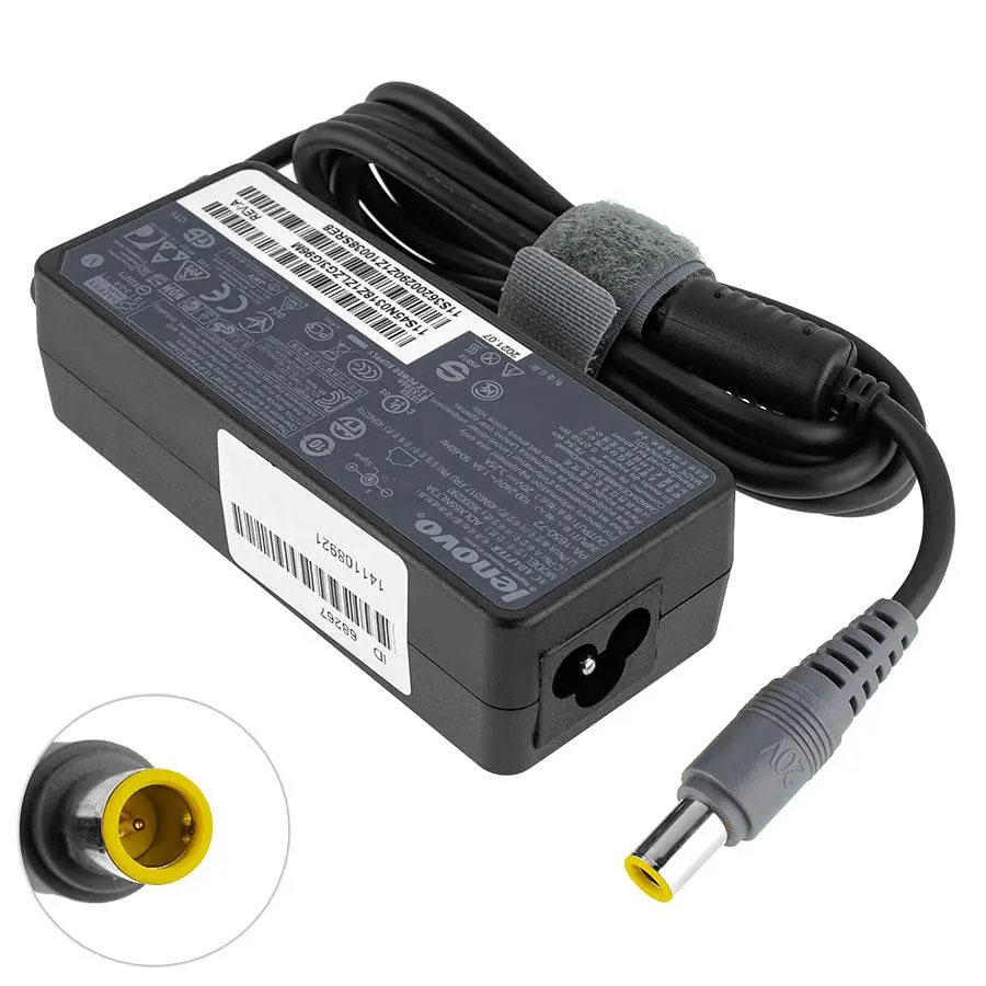 Блок живлення для ноутбука LENOVO 20V 3.25A 65W 7.9x5.5-PIN Чорний (без кабелю)