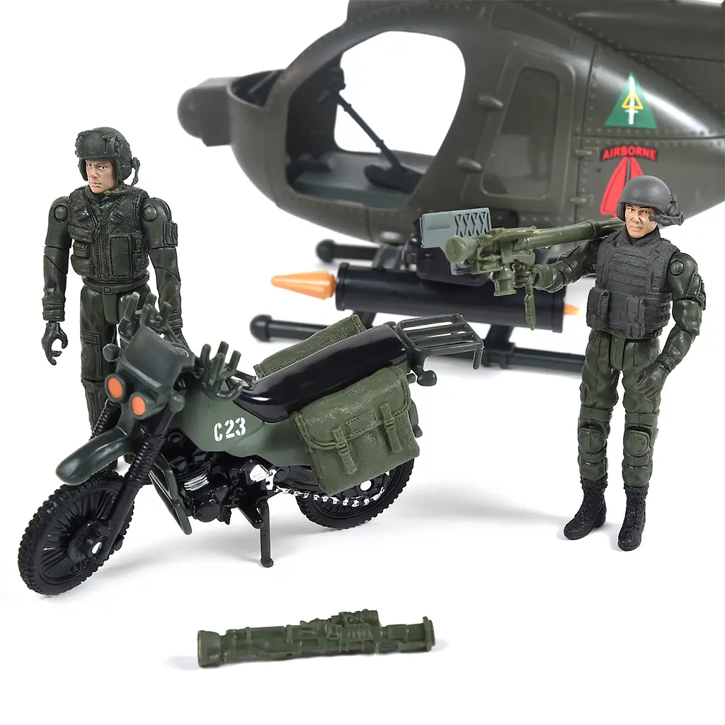 Игровой набор Elite Force Многоцелевой вертолет MH-6 (101860) - фото 8