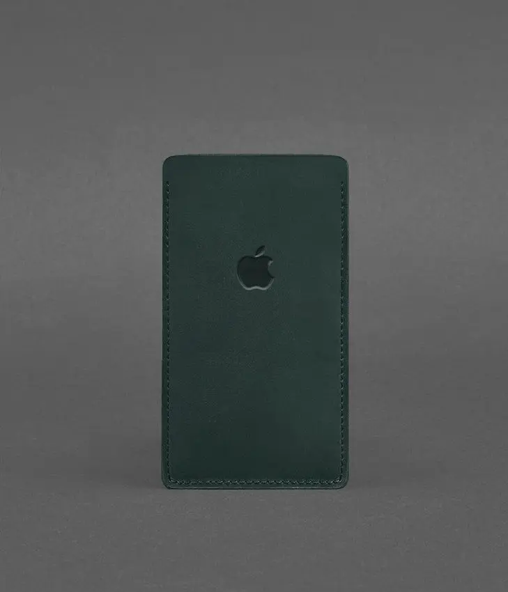 Кожаный чехол для iPhone 11 Зеленый Crazy Horse - фото 2