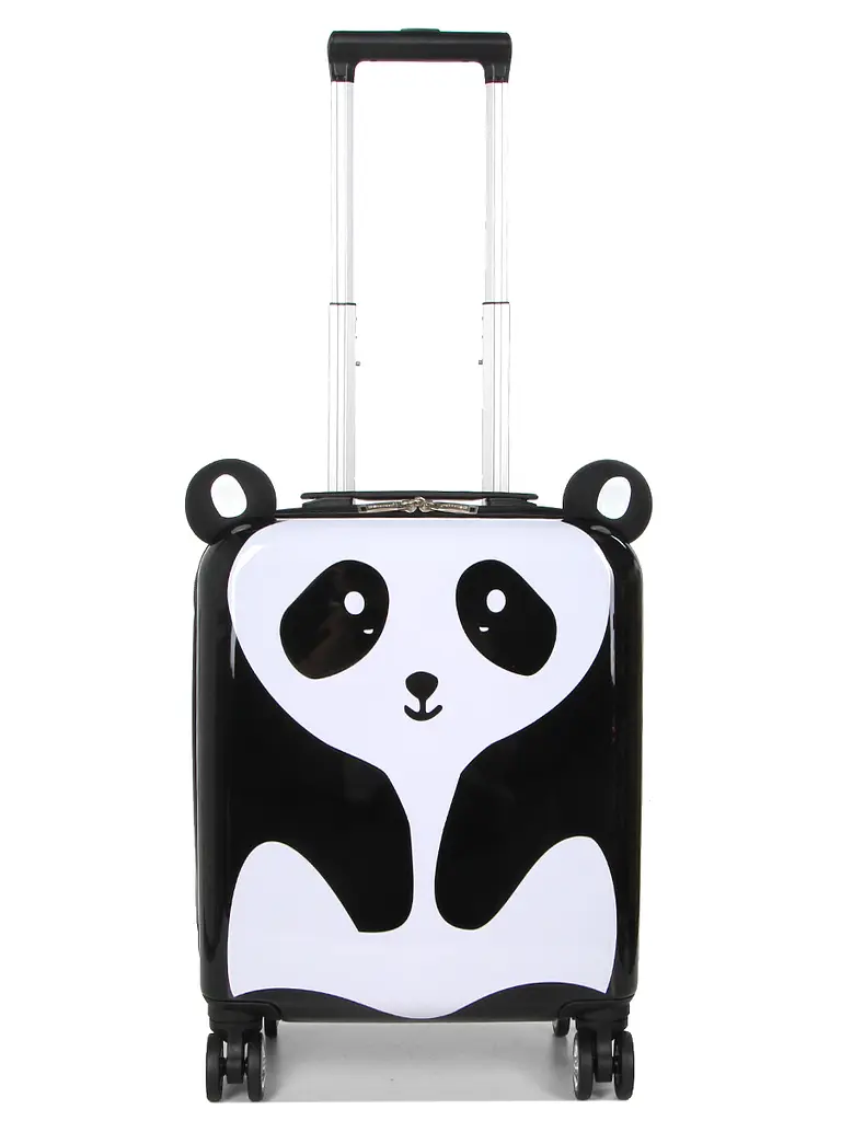 Валіза маленька дитяча Madisson Snowball 32018P Panda Чорно-білий - фото 2