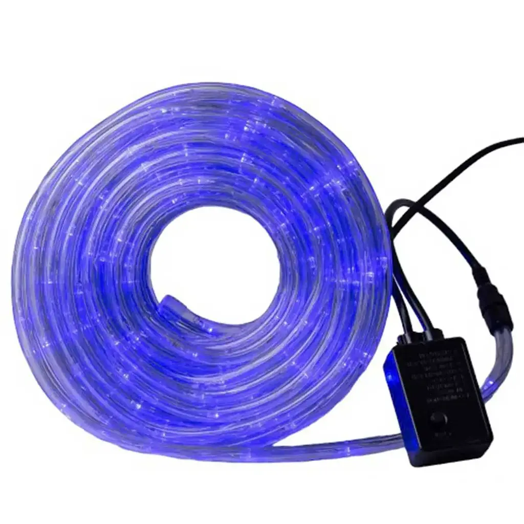 Гирлянда GarlandoPro Дюралайт уличная 240 LED длина 7 м морозостойкая, синий (DR10МBL) - фото 6