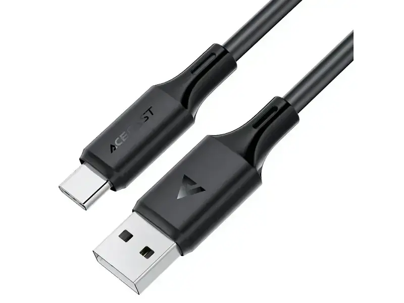 Кабель Acefast C17-04 USB Type-A to USB Type-C 1.2m Black (6974316284178)