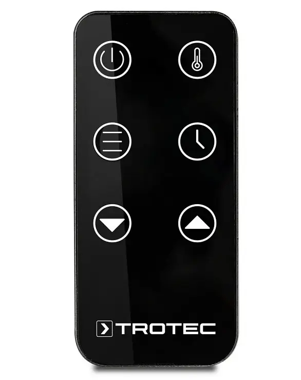 Тепловентилятор керамический Trotec TFC 220 E 2200W Black (1410000690) - фото 6