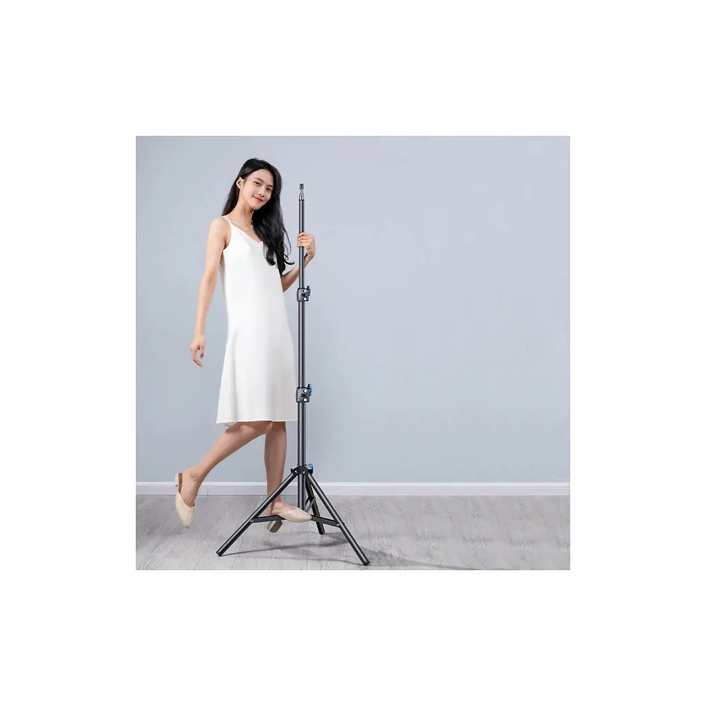 Штатив RTAKO RLD-001 1.7 м Matte Carbon Steel Tripod Black (6975068278620) - фото 4