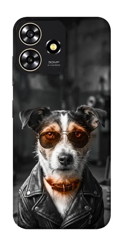 TPU чохол Demsky Jack rassel для ZTE Blade A73 4G