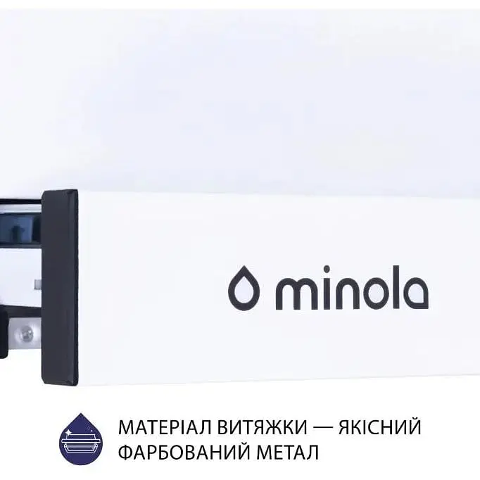 Витяжка телескопічна Minola HTL 5714 WH 1100 LED - фото 5