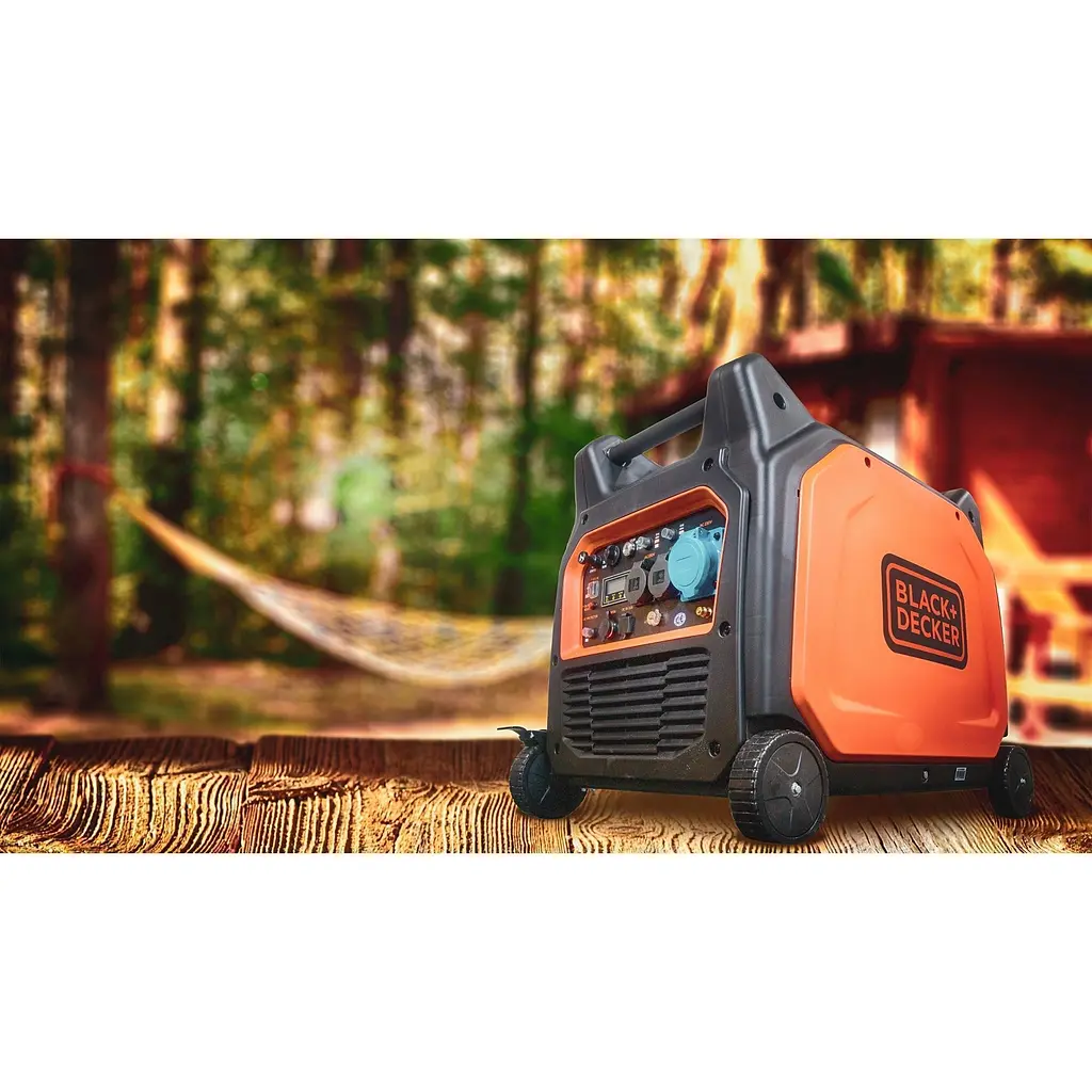Інверторний бензиновий генератор Black+Decker BXGNi6500E [158622] - фото 8
