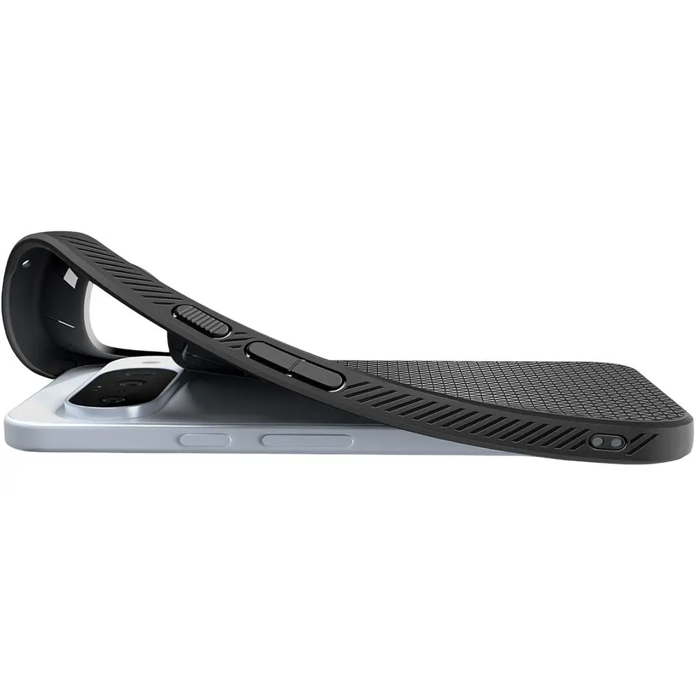 Чохол Spigen Liquid Air для Google Pixel 10/10 Pro Matte Black (ACS09714) [145612] - фото 9