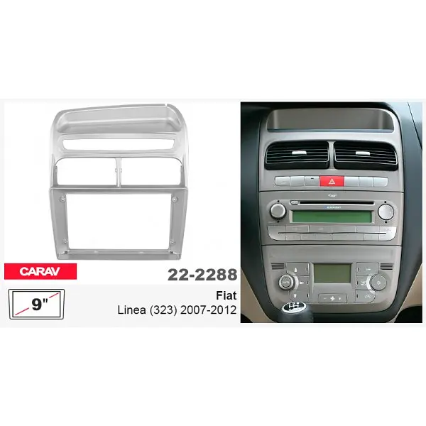 Перехідна рамка Fiat Linea Carav 22-2288 - фото 3