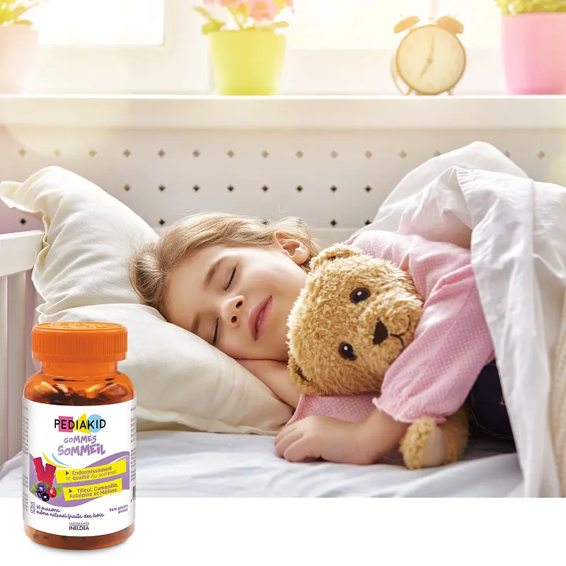 Ведмежуйки Pediakid Gommes Sommeil для сну 60 жувальних мармеладок - фото 2