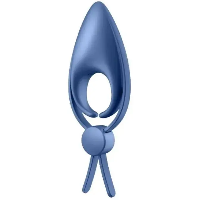 Эрекционное виброкольцо ласо с регулировкой размера Satisfyer Sniper Blue - фото 2