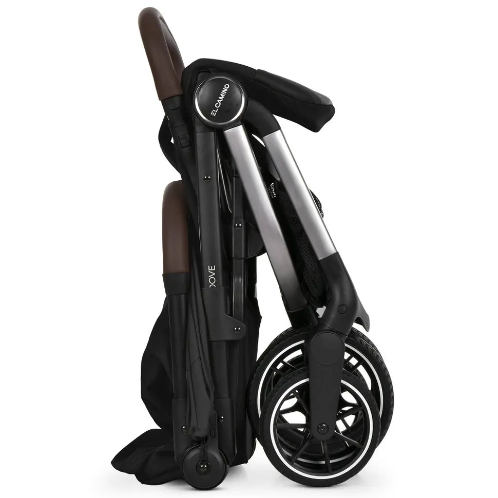 Дитяча прогулянкова коляска ROOVE ME 1230 Black - фото 6