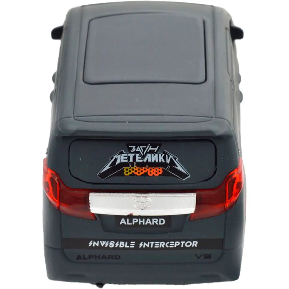 Машинка TechnoDrive серії Шеврони Героїв TOYOTA ALPHARD "INVISIBLE INTERCEPTOR" - фото 4