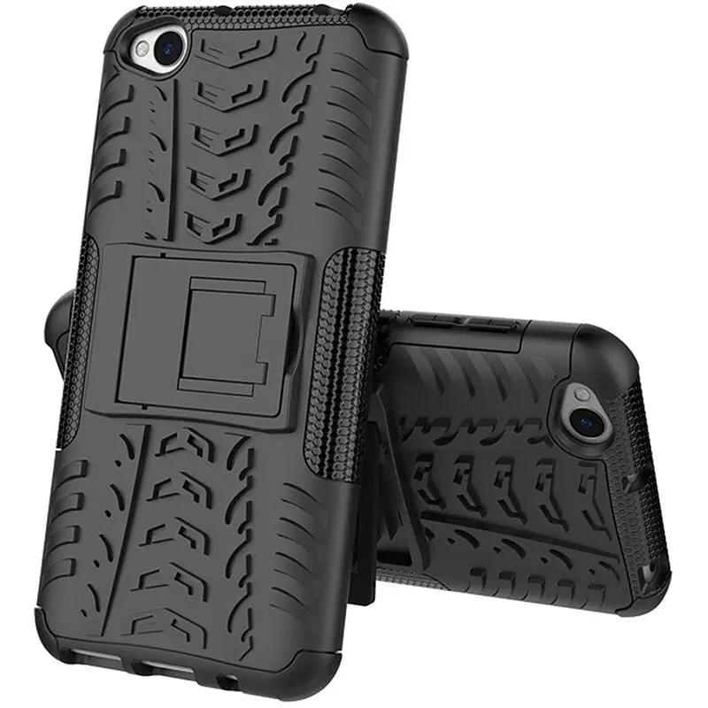 Чохол-накладка Toto Dazzle Kickstand 2 in 1 Case Xiaomi Redmi Go Black