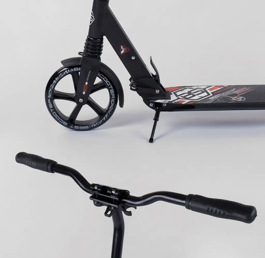 Самокат алюминиевый 54394 (4) Best Scooter, d колес — 20 см, колеса PU, 2 амортизатора 22788 - фото 4