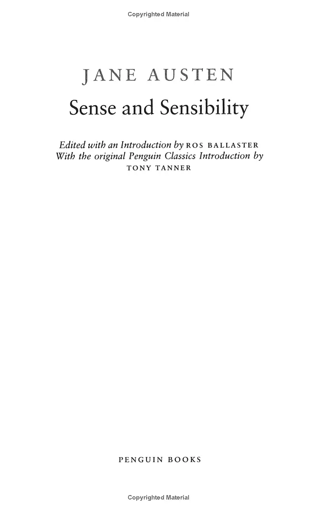Sense and Sensibility - фото 3