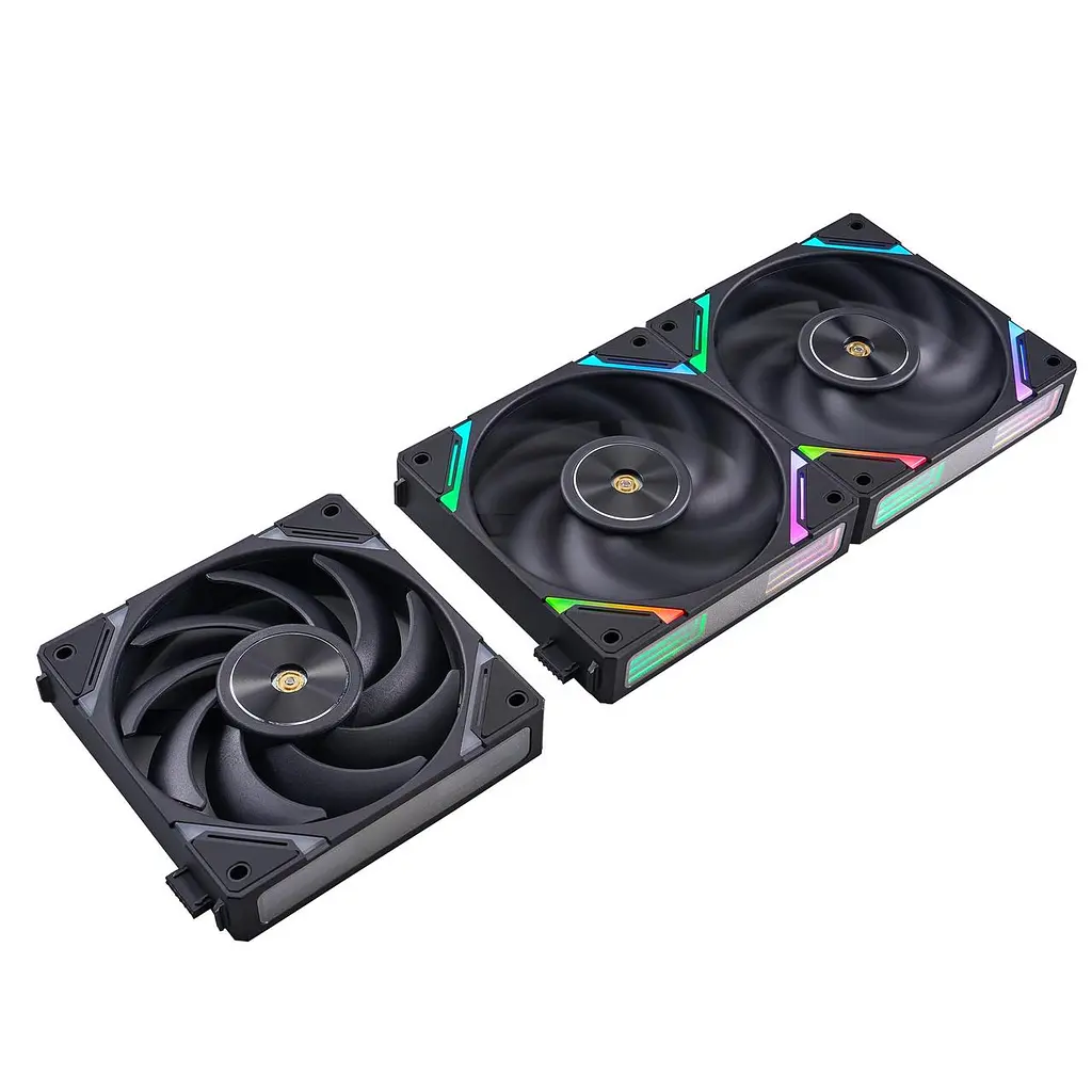 Вентилятор 1stPlayer XF7 Чорний (XF7-BK-1IN1) - фото 6