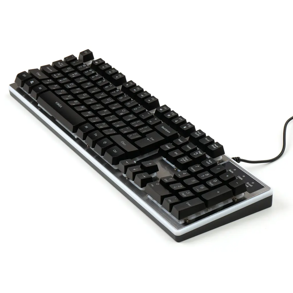 Клавіатура Vinga KBG839 black - фото 2