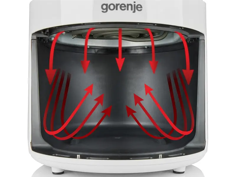 Мультипіч (аерофритюрниця) Gorenje AF1300XG - фото 6