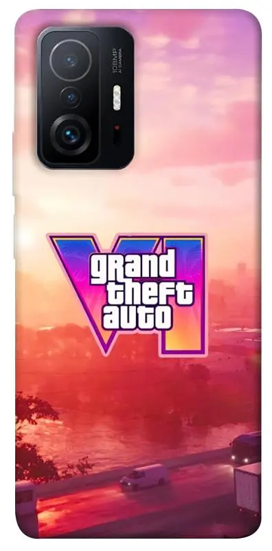 TPU чохол Demsky GTA VI Vice City для Xiaomi 11T / 11T Pro