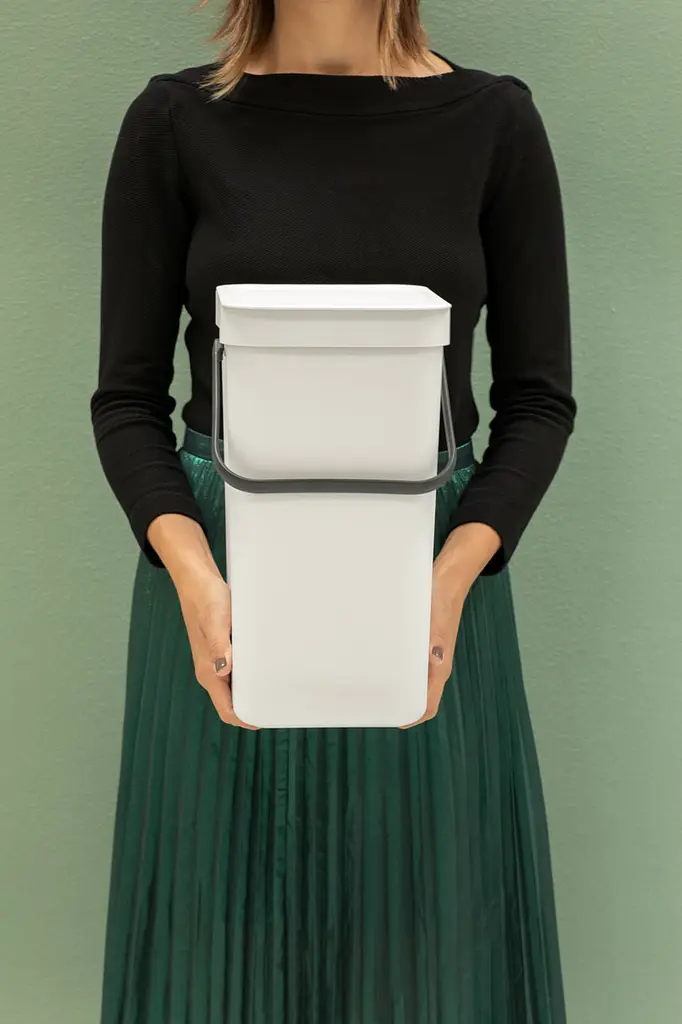 Відро для сміття Brabantia Sort&Go, 12 л, білий (109782) - фото 4